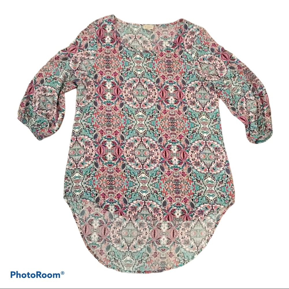 Cremieux Tunic Blouse Size Small
